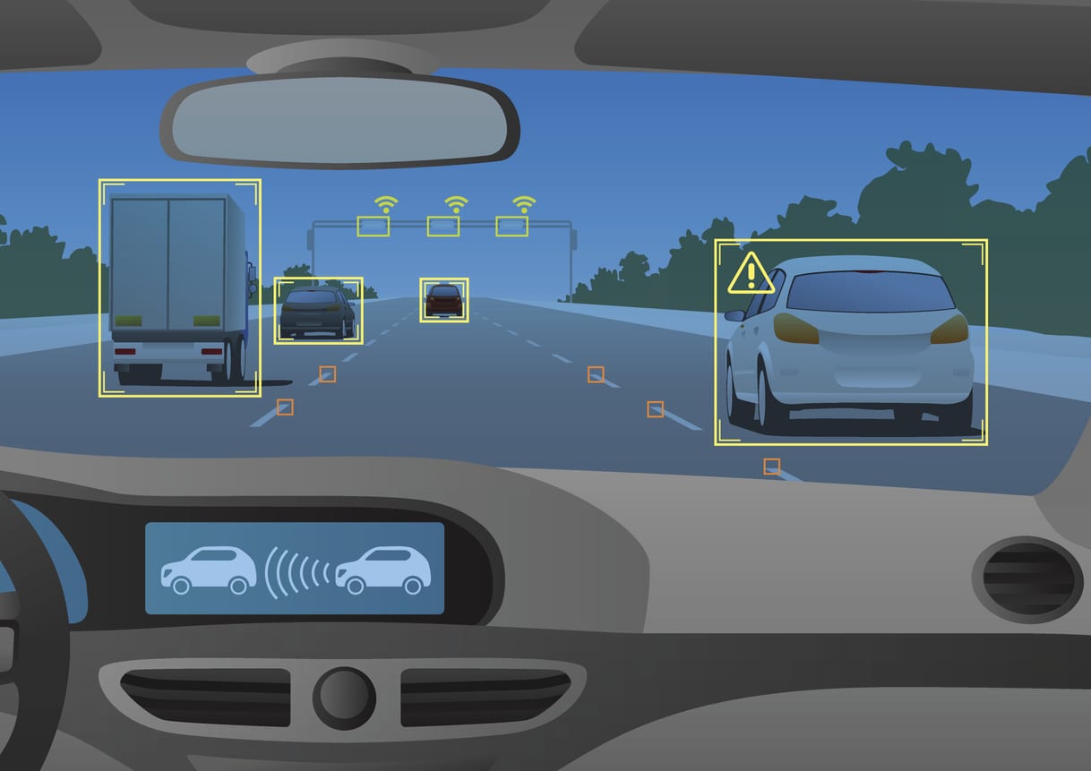 Computer vision system in self-driving car